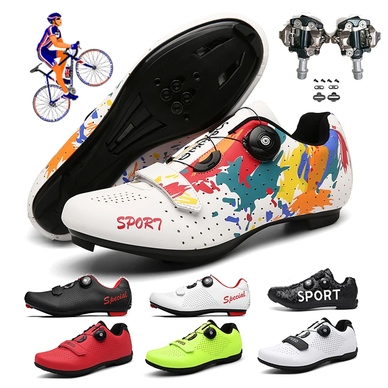 

2020 New Cycling Shoes Men Spd Sport Bike Sneakers Hombre Professional Mountain Road Bicycle Shoes Triathlon Sapatilha Ciclismos