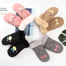 Yfashion/Детские перчатки; утепленные лыжные перчатки; ветрозащитные и водонепроницаемые теплые перчатки для детей; плотные теплые зимние перчатки