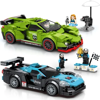 

Technic Famous Car World Building Blocks Super Car Moc Constructor Bricks Educational Toys For Boys Mini Figures Christmas Gifts