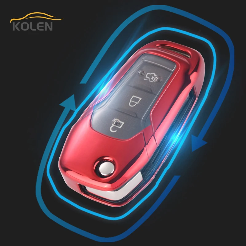 Soft TPU Car Remote Key Case Cover For Ford Fusion Mondeo Fiesta Escort Ranger Focus MK3 KUGA Ecosport Holder Shell Accessories - He9573b47aff0413fab63c356add1b929R