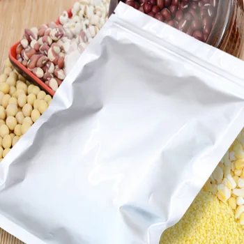 

100pcs Small Size Mylar Aluminum Zip lock Pouches Bags,Food Storage Bags Zip lock Pouches Smell Proof Width From 6cm to 17cm