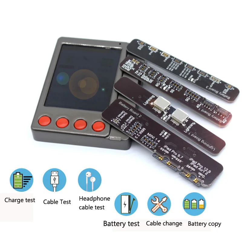 

For iPhone4-XS MAX data line detection clearing instrument for ipad battery test Battery clear activation Battery test box
