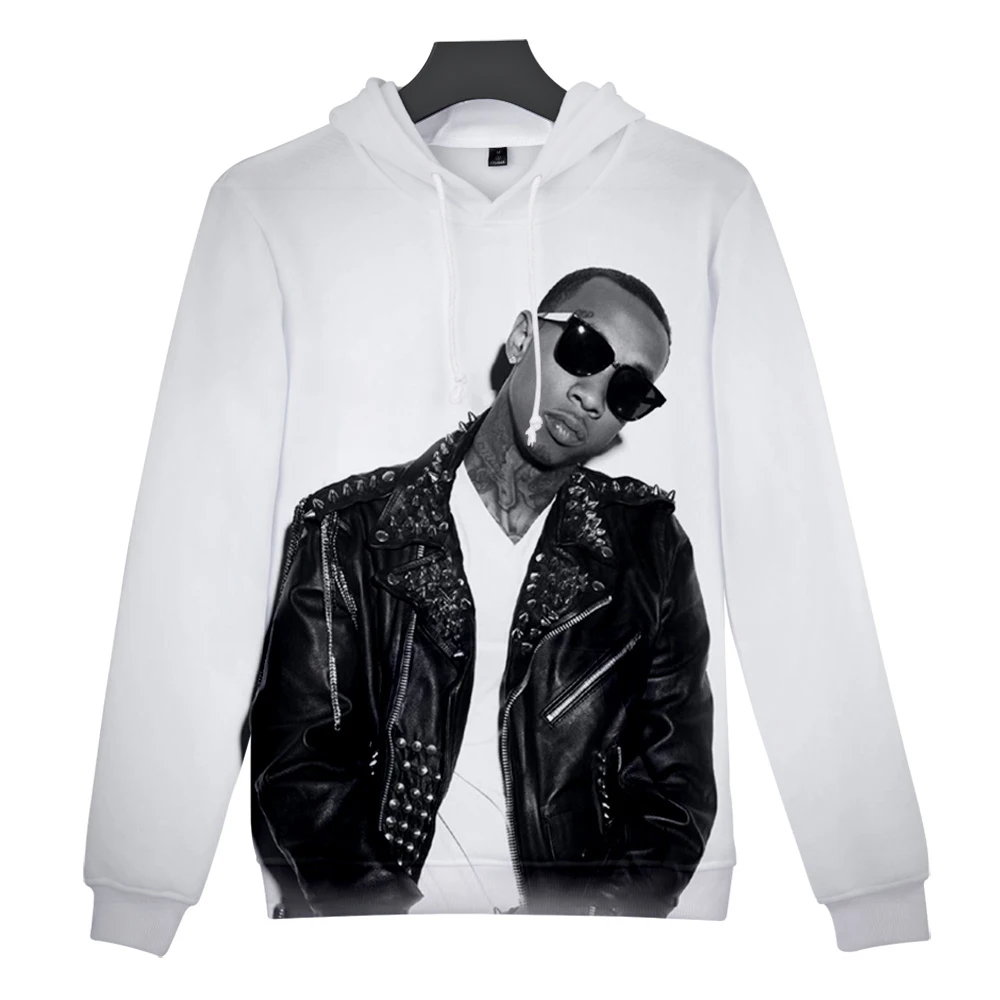 Tyga 3D толстовки с принтом женские/мужские толстовки с капюшоном и длинным рукавом Лидер продаж Популярные уличные толстовки на заказ