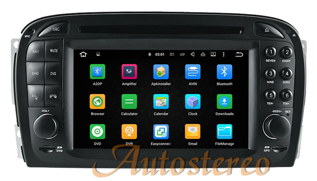 Android10.0 для Mercedes Benz SL R230 SL500 2001 2007 Автомобильный CD DVD плеер автомобильное радио