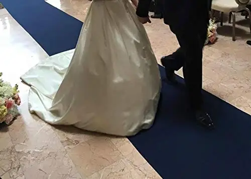 Dark Blue 2 м, Width-15M, 25 м, 50 м, ковер для свадебной вечеринки, красный, белый, для украшения прохода, для дома, улицы, пляжа, свадьбы, толщина: 0,8 м - Цвет: Dark Blue