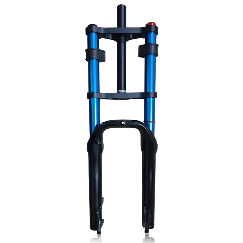 Kalosse Beach Bicycle  Magnesium Alloy  Oil Gas Suspension  26*4.0 Inch  Fat  Bike Front Fork