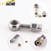 AN3 Motorcycle Motor Bike Hydraulic Brake Oil Hose Line Banjo Fitting m10x1 stainless Steel 10mm ► Photo 2/6