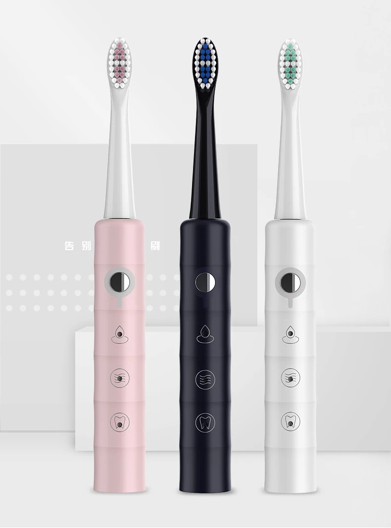 

Sonic Electric Toothbrush Soft Bristles, Rechargeable Electric Toothbrush IPX7waterproof , 6Modes, 4 Brush Heads and 2 Mins Sma