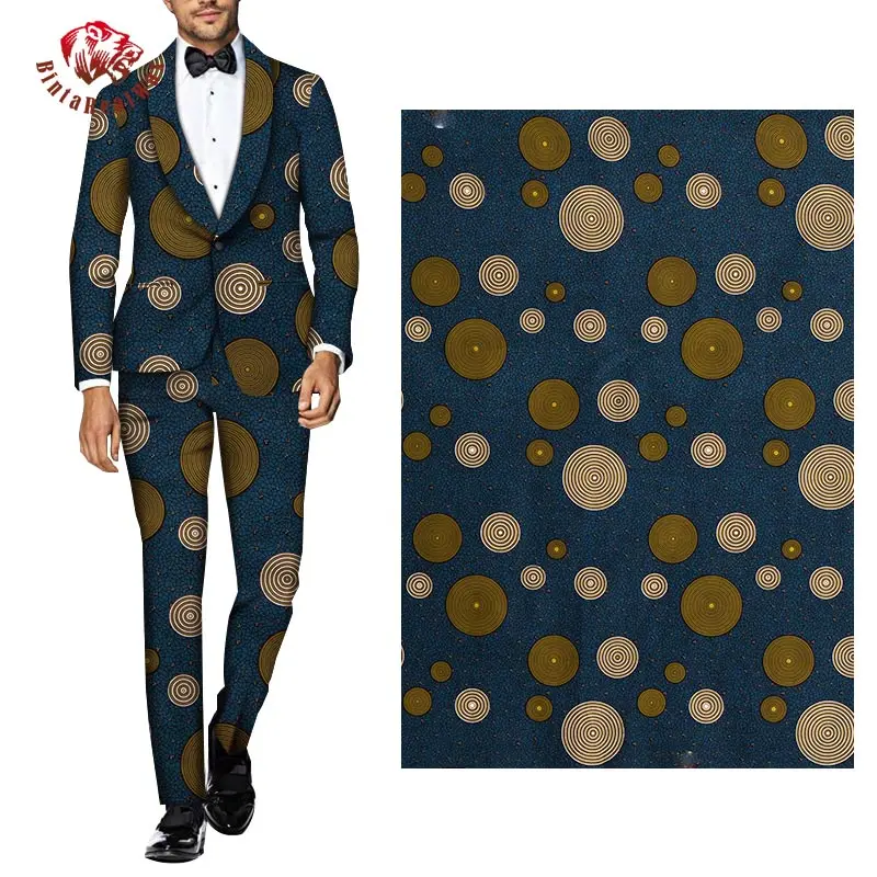 Африканская полиэфирная восковая ткань Анкара бинта настоящий воск высокое качество 6 ярдов/партия африканская ткань для вечерние платья FP6227