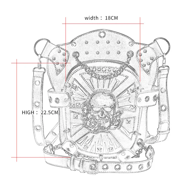 Steampunk Waist Bag 2