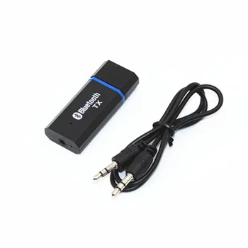 

USB Bluetooth 5.0 + EDR Audio Transmitter for TV PC Driver-Free USB Audio Dongle Transmitter 3.5MM 3.5 Jack AUX Wireless Adapter