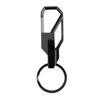 

Fashion Style Car Key Chain Business Unique Design Waist Hanging Key Ring Metal Charm Pendant Jewelry For Men