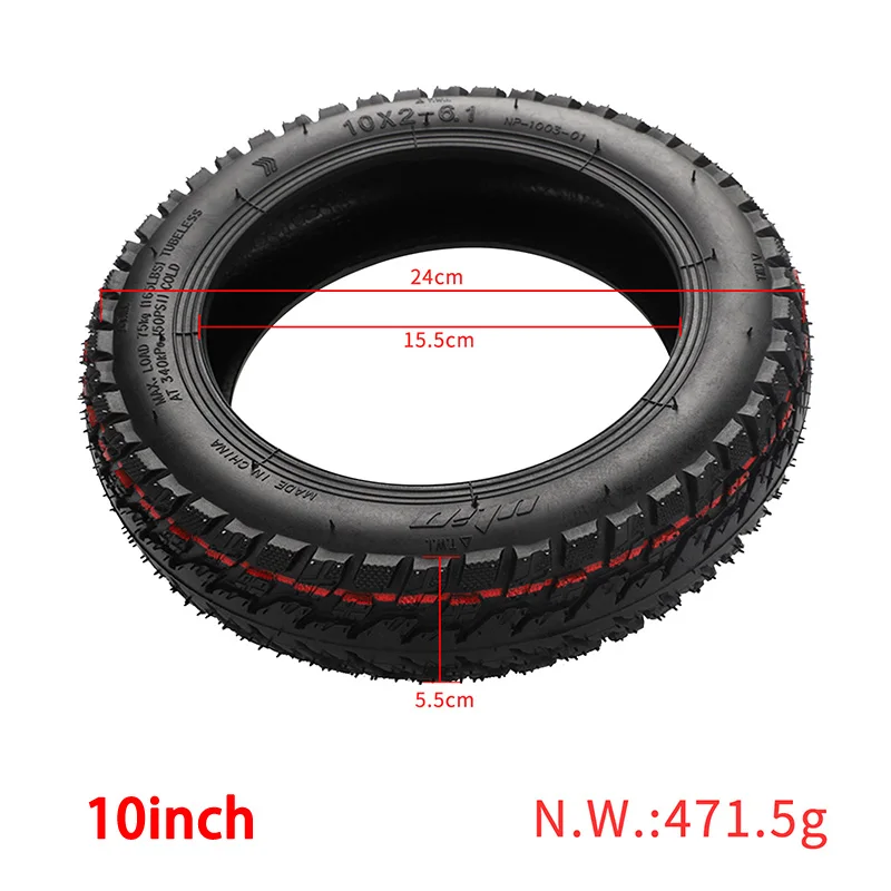 Offroad-Vakuum reifen für xiaoimi mi 3 1s pro Elektro roller, der die Verdickung des explosions geschützten Anti-Rutsch-Reifens erweitert