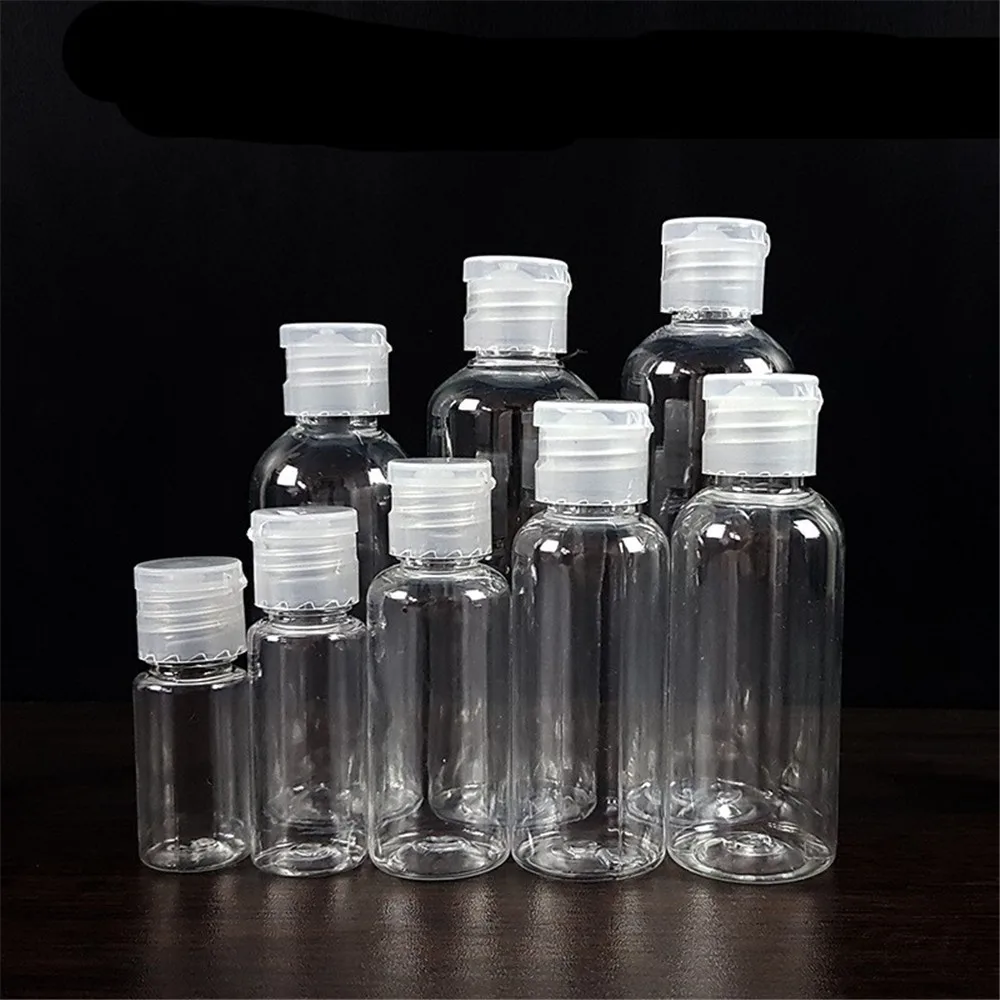 

100pcs DHL Free Empty Plastic Bottle Travel Makeup Perfume Atomizer Container 30/50/100ml Pouring Bottle Hair Spray Vase Spray