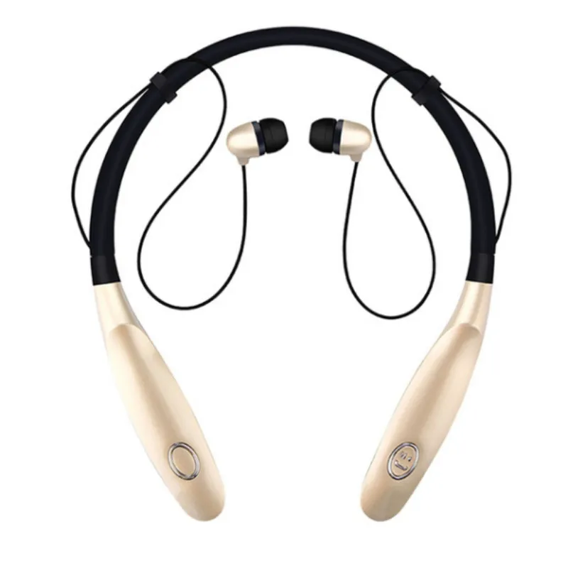 Bluetooth V5 0 Headset Sport Running Headset Wireless Stereo Magnetic Earbud Neckband Earphone Large Power For IPhone Android