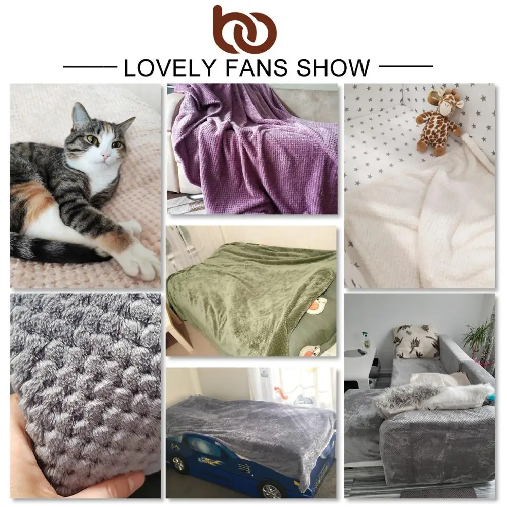 BeddingOutlet Фланелевое Флисовое одеяло мягкое розовое покрывало плюшевое для