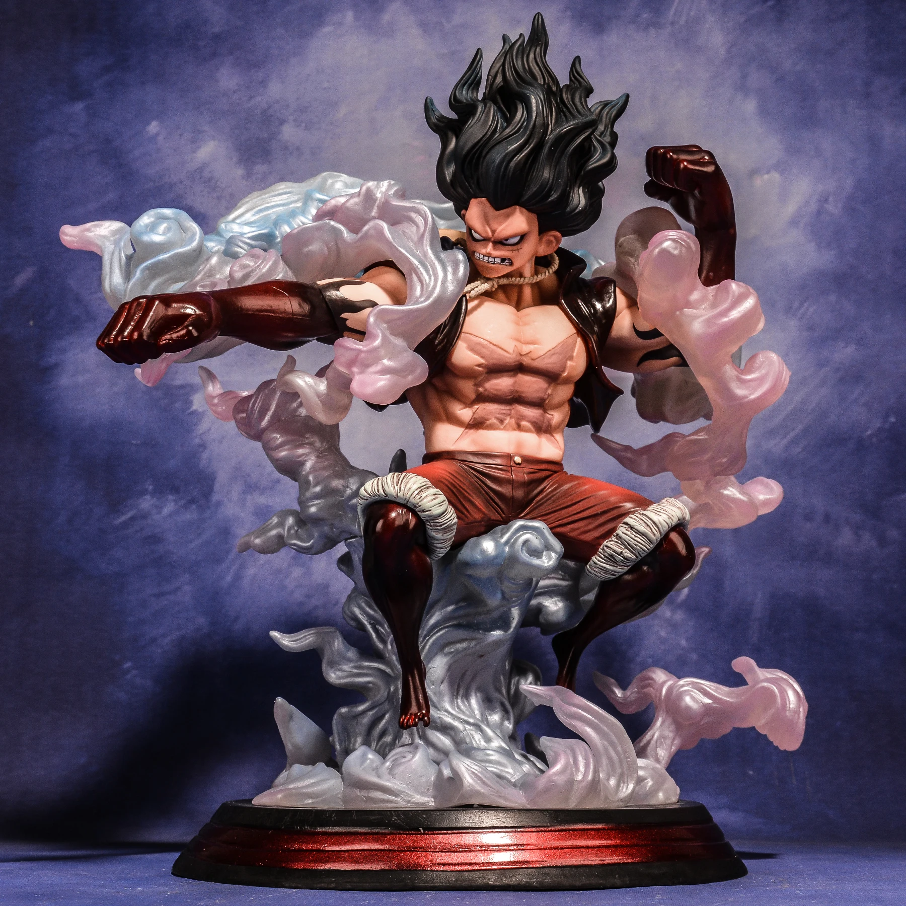 Monkey D Luffy Figure In Action Figure Anime One Piece Gear 4 Snake Man Pvc Figure Model Aliexpress