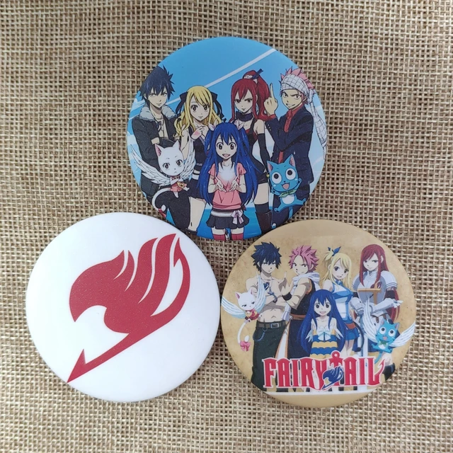 B Grade / Flawed Fairy Tail Guild Symbol Inspired Enamel Pin 