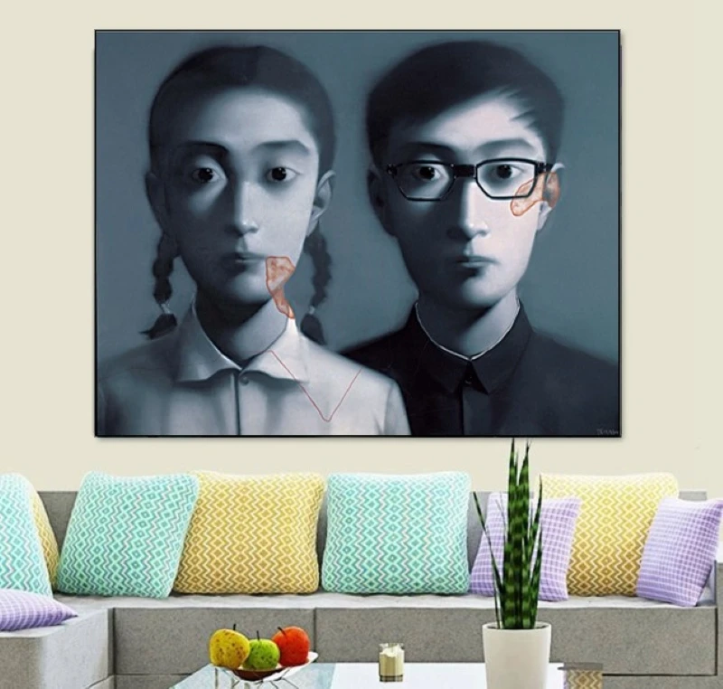 zelf afbetalen magnetron Home Decoratie Pop Art Schilderijen Getrouwd Foto 'S Op Canvas Schilderij  Kunst Cadeau Voor Vrienden Geen Ingelijst|oil painting|paintings on  canvasoil painting on canvas - AliExpress