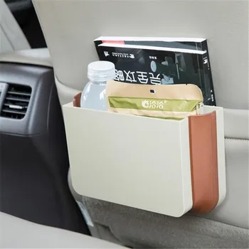 

Car Storage Bag Hanging Box Holder Pockets Car Organizer Seat Storage