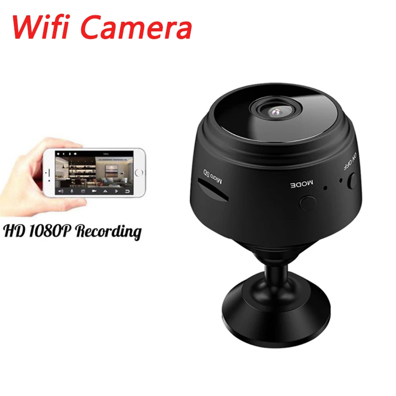 A9 Wifi Mini Ip Camera Outdoor Night Version Micro Camcorder Voice Video Recorder 1080P Home Security Camcorders | Безопасность и