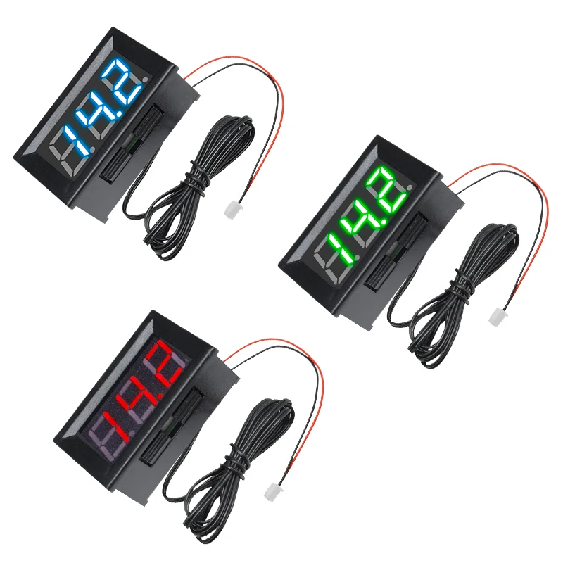 

DC 5-12V 0.56" LED Digital Thermometer Car Incubator Acquarium Temperature Sensor Meter Weather Station Monitor NTC 3950 10K