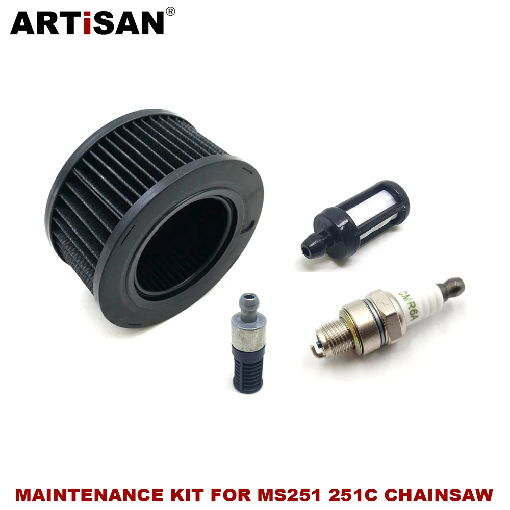 Maintenance Kit Air Filter Oil Filter Fuel Filter Spark Plug for STIHL