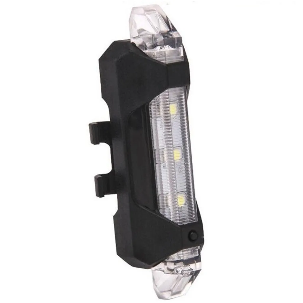 Велосипедный светильник, перезаряжаемый светодиодный задний светильник, USB безопасность заднего хвоста Предупреждение ющий велосипедный светильник, портативный флэш-светильник, супер яркий@ 35