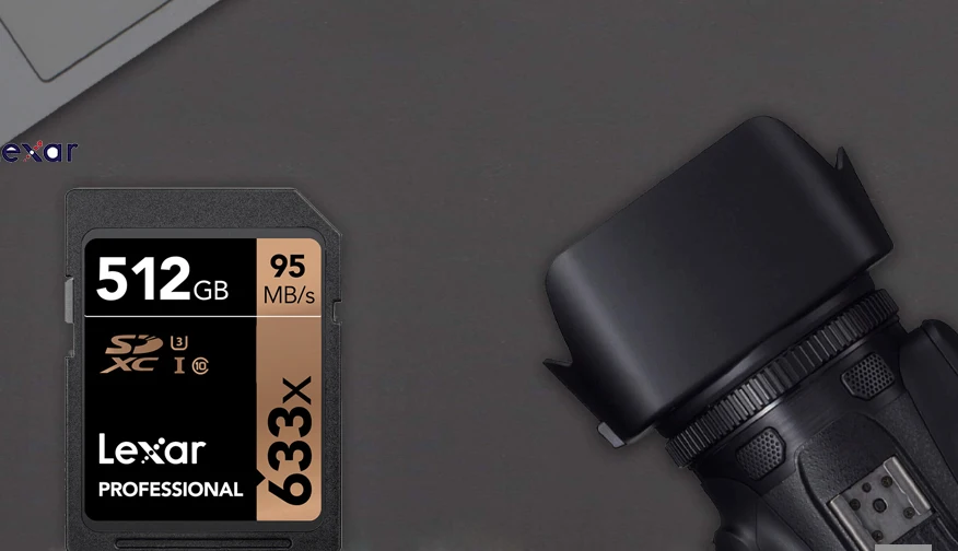 Lexar Original Professional 667x SDXC 512 ГБ UHS I карты Высокая скорость до 95 МБ/с./с чтение 45 Запись