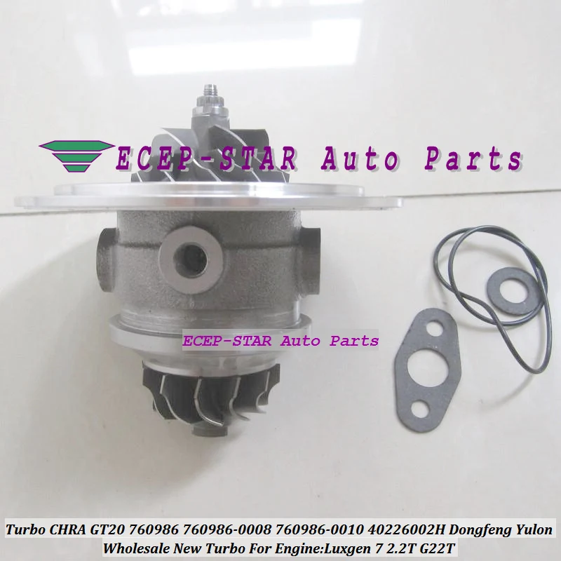 Турбо картридж CHRA Core GT20 760986 0010 760986-0010 40226002H 760986-0008 для Dongfeng юлон Luxgen 7 двигателя G22T 2,2 T 2.2L