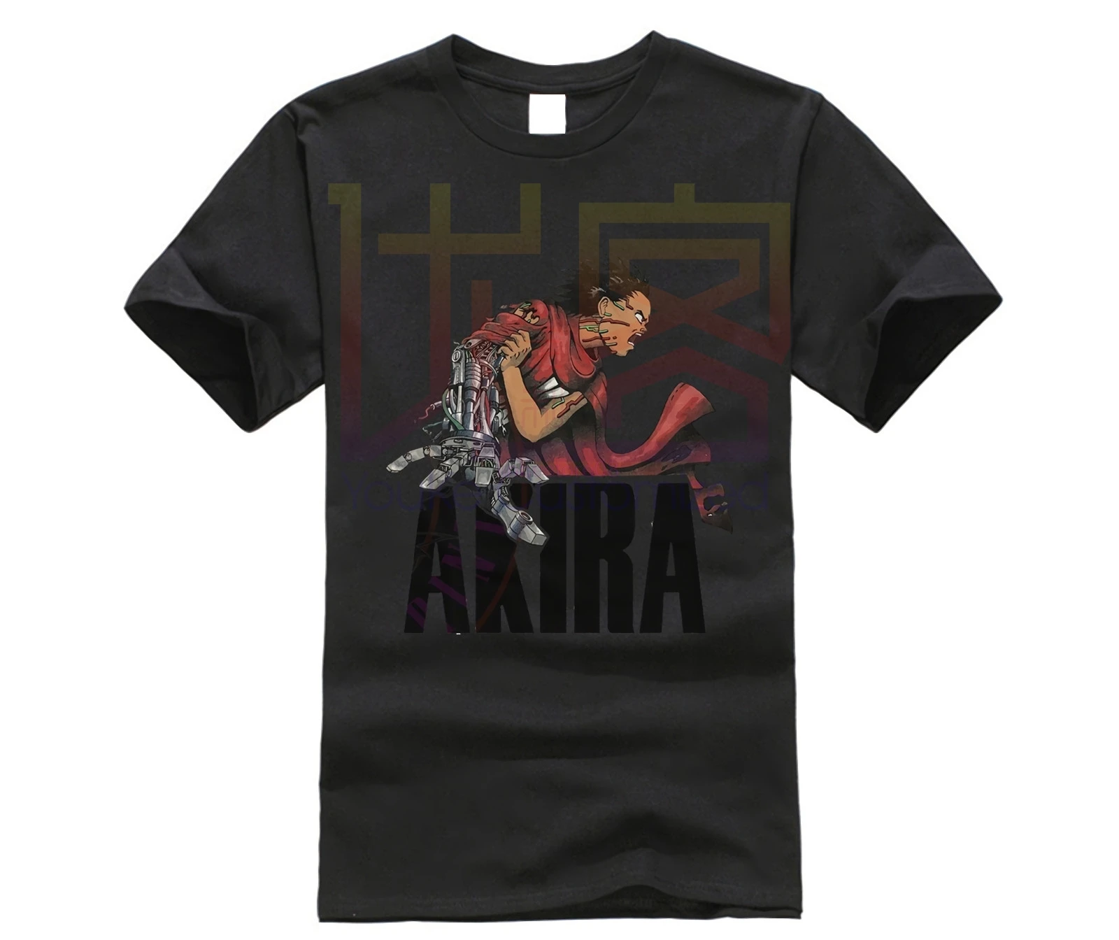 

2019 Newest Letter Print Vtg 1988 Akira Shirt Fashion Victim Ghost In The Shell Evangelion Usa Size T-Shirt Casual Man Tees