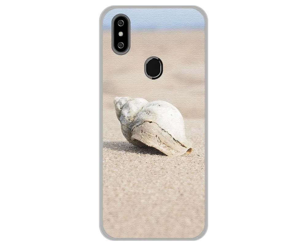 Tpu Gel case for Oukitel C15 Pro design Shell Drawings | Мобильные телефоны и аксессуары