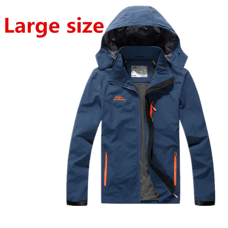 Новинка большой размер 8XL 7XL 6XL 5XL 4XL 3XL однослойная мягкая мужская куртка с длинным