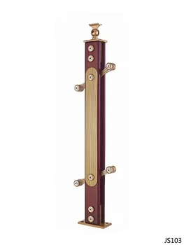 

Freeshipping 950mm JS103 Column Customade Floor Mount Newel Handrail Armrest Post Pillar Pole for Staircase