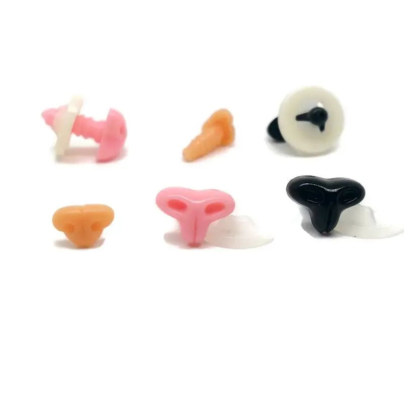 Plush Doll Accessories Doll Accessories Fox Noses Doll Making Supply Fr Plush DIY Toy Accessories Plastic Black/Pink Safety Noses For Stuffed Animal Doll