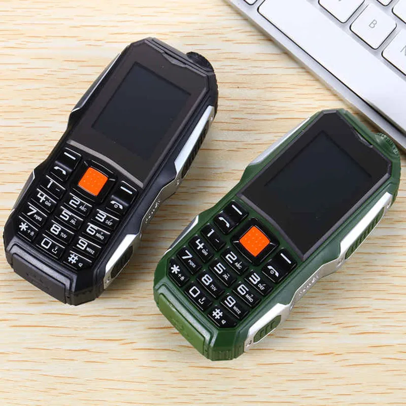 1 7 &quotдешевые прочные сотовые телефоны две SIM Китай GSM FM радио фонарь кнопочный