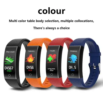 

2020 Smart Bracelet Blood Pressure Waterproof Fitness Bracelet Watch Men Women Heart Rate Monitor Fitness Tracker Smart Band