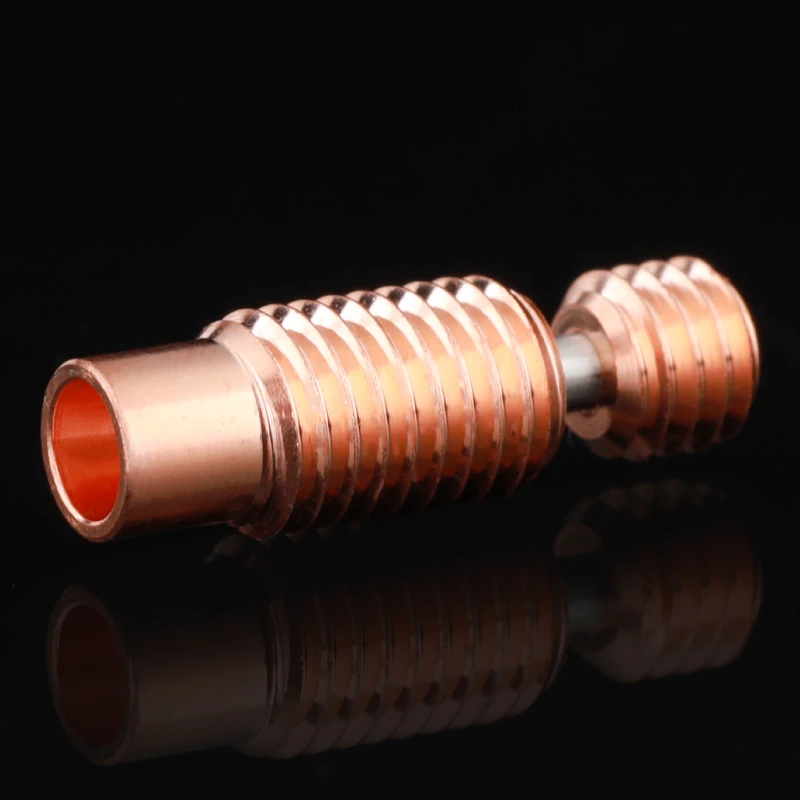 Mellow All-metal nf V6-crazy Calor Quebrar Cobre & Bocal da Impressora 3d Garganta para 1.75 mm v6 Hotend Aquecedor Bloco Aço Inoxidável - Imagem 5