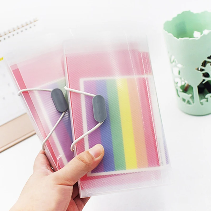 13 포켓 오르간 Protable A6 레인보우 확장 파일 폴더 Office Organizer 문서 홀더 가방 지폐 보관함