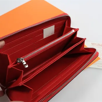 

Women's Designer Tie-dye Print Leather Retro Long Zip Clutch Wallet Large Capacity Long Card Holder Organizer Ladies Purse