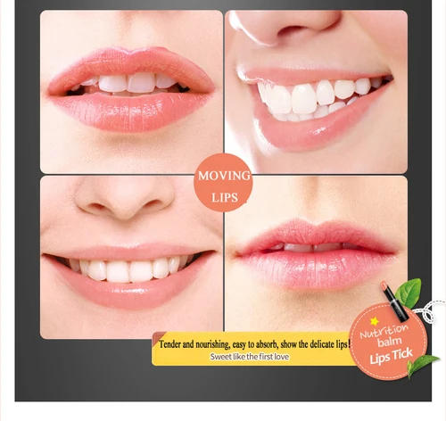 BIOAQUA 당근 내추럴 립 밤, 알로에 모이스처라이징 립 크림, 무색 리파인 리페어, 립 주름 케어, 3.8g 4