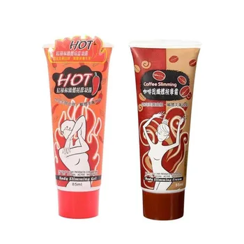 

85ml Weight Loss Slim Cream Body Wrap Slimming Fat Burner Gel Balo Chilli Hot Coffee Anti-Cellulite Cream Red Pepper Massage Gel