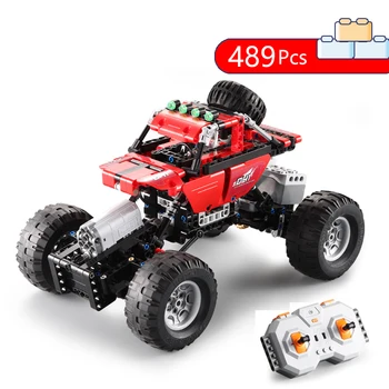 

Technic Series RC Car 2.4Ghz Off-Road Racing Motor Power Function Fit Lepining City Building Blocks Bricks Boy Gift Toys