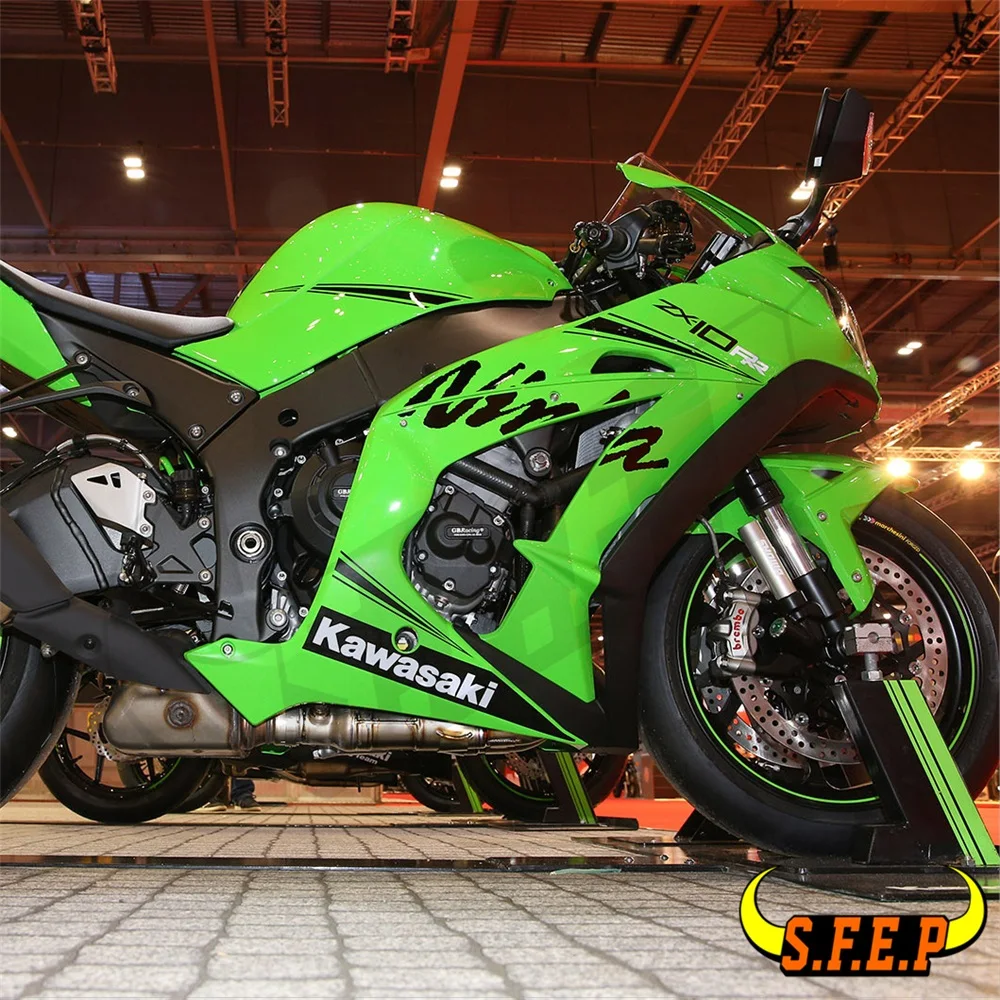 Защитный чехол для двигателя мотоцикла защитный GB Racing Kawasaki Ninja ZX 10R ZX10R 2011 2020 12 13 14 15