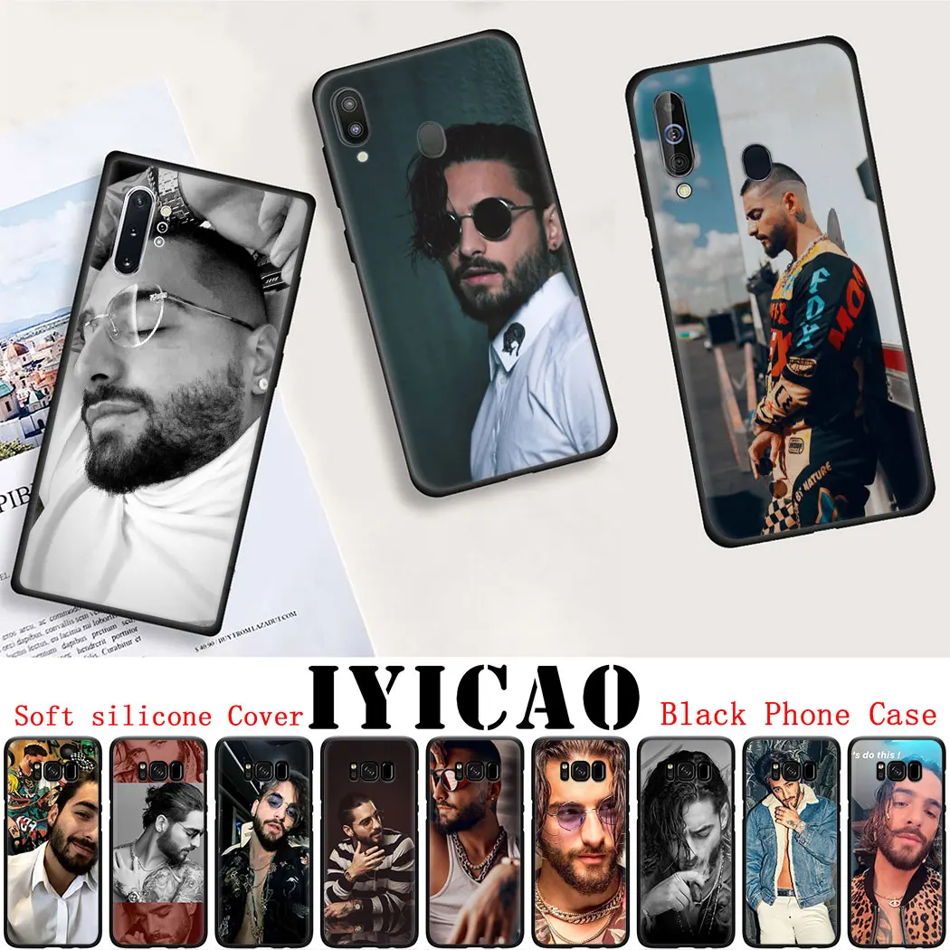 Soft silicone Cover for Samsung Note 10 S10 Lite S20 Plus Ultra A91 A81 A71 A51 Phone Case Maluma | Мобильные телефоны и