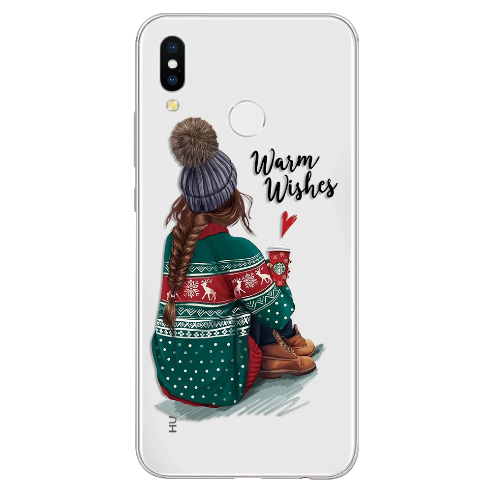 Рождество для huawei Nova 3 3i 4 5 5i 3e 4e Pro черный коричневый волос девушка королева чехол для huawei Y6 Y9 Y7 Y5 Pro Prime