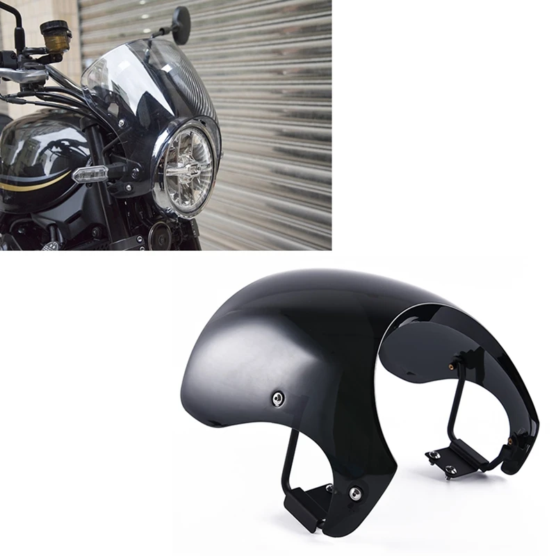 Windscreen Windshield Cafe Racer Fairing Wind Visors Protector for Kawasaki Z900RS Z 900-RS