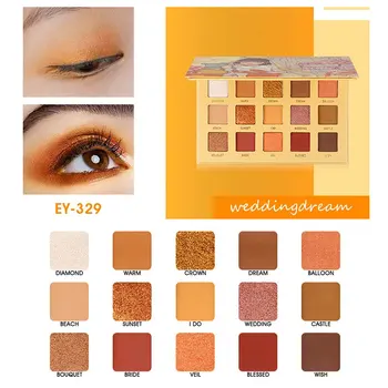 

15 Colors Eye Shadow Palette Matte Shimmer Polarized Long-lasting Eye Shadow