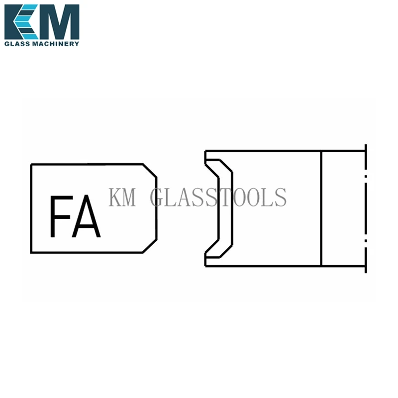 Peripheral Daimond wheel 100x22xFA3/4/5/6/8/10/12/15/19mm for Shape Glass Edging Machine