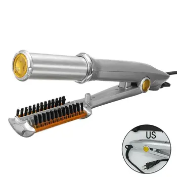 

Dry Wet Dual-Use Hair Straightener Curler Straightener Salon Hairdressing Fast DIY Hairstyle Tool Straight Curl Hair Stick
